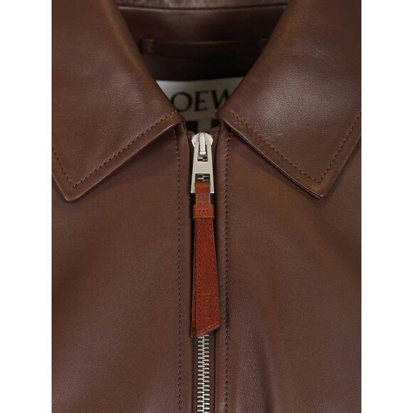 Loewe Women Draped Jacket In Calfskin Nappa - Picture 5 of 6